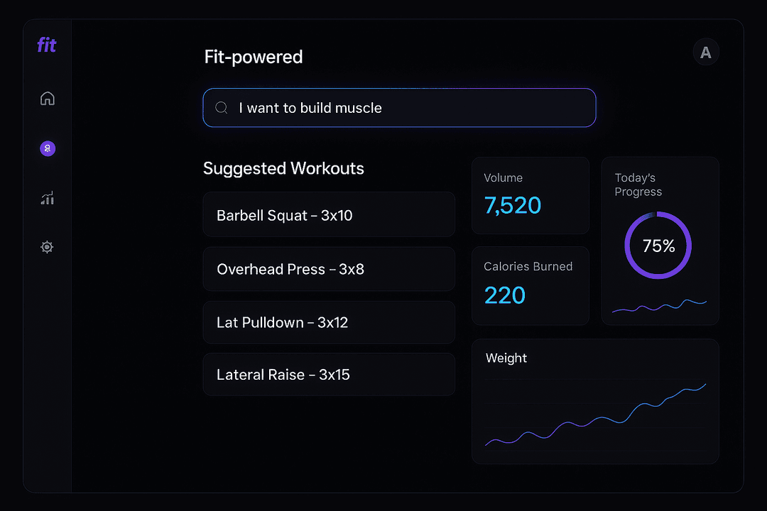 Flexify App (in progress) preview